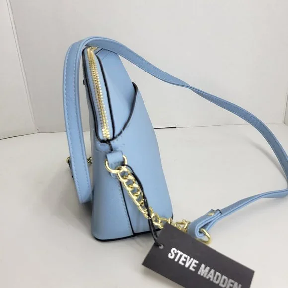 Steve Madden Bmaggie Exclusive Cross Body Bag In Soft Blue - Picture 5 of 7